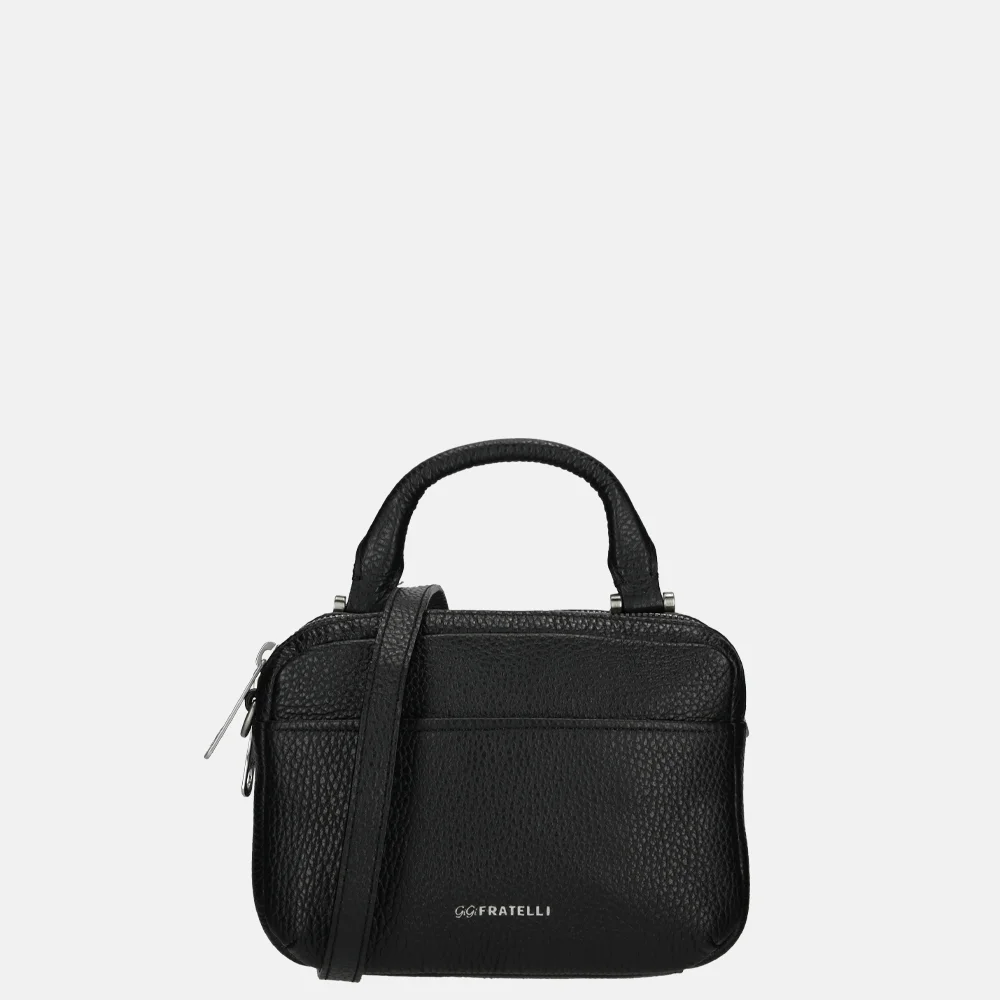 Gigi Fratelli crossbody tas black bij Duifhuizen