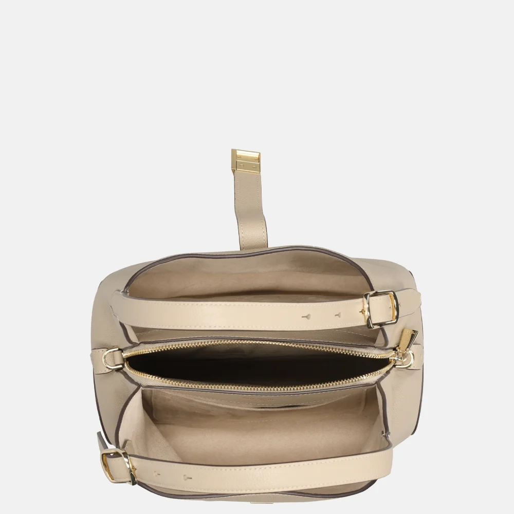 Kate Spade Deco handtas timeless taupe bij Duifhuizen