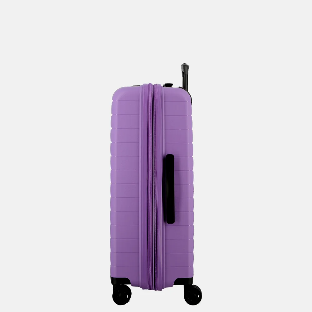 Jump Striper reiskoffer 66 cm expandable lavender bij Duifhuizen