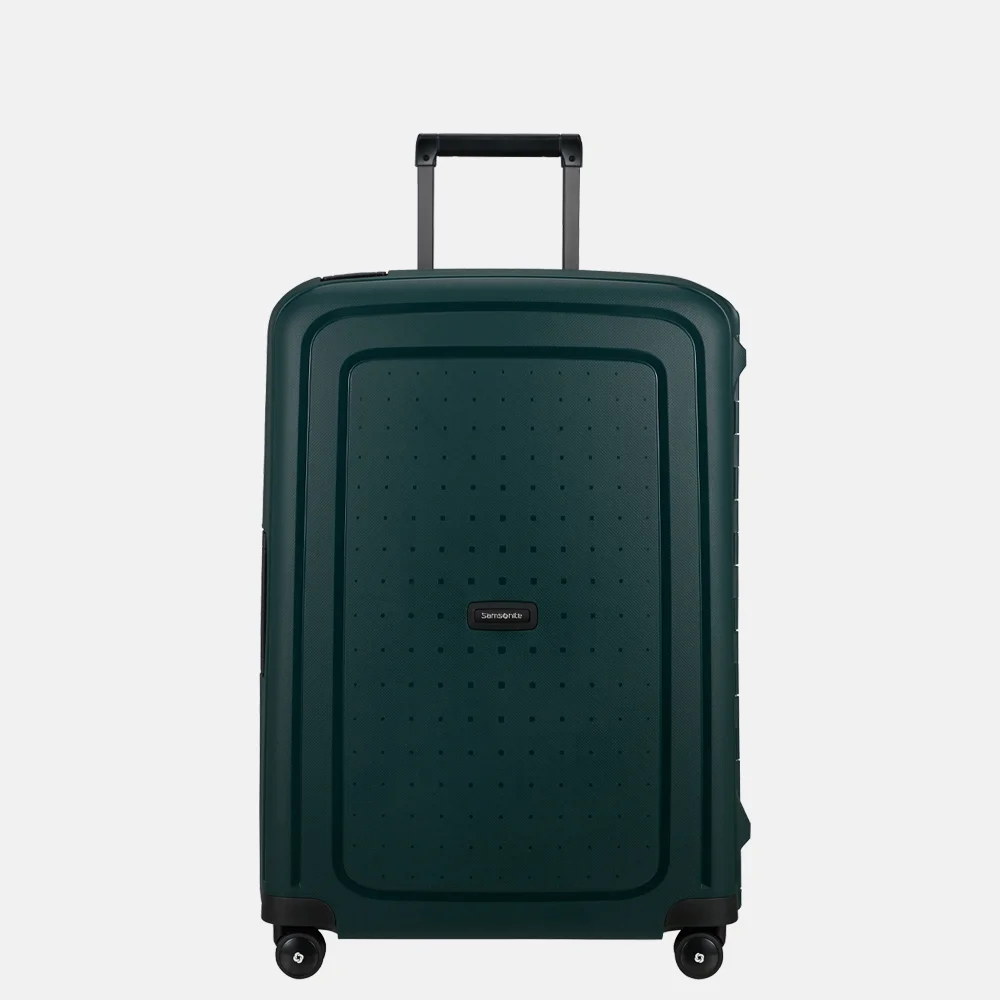 Samsonite S´Cure reiskoffer 69 cm dark teal bij Duifhuizen