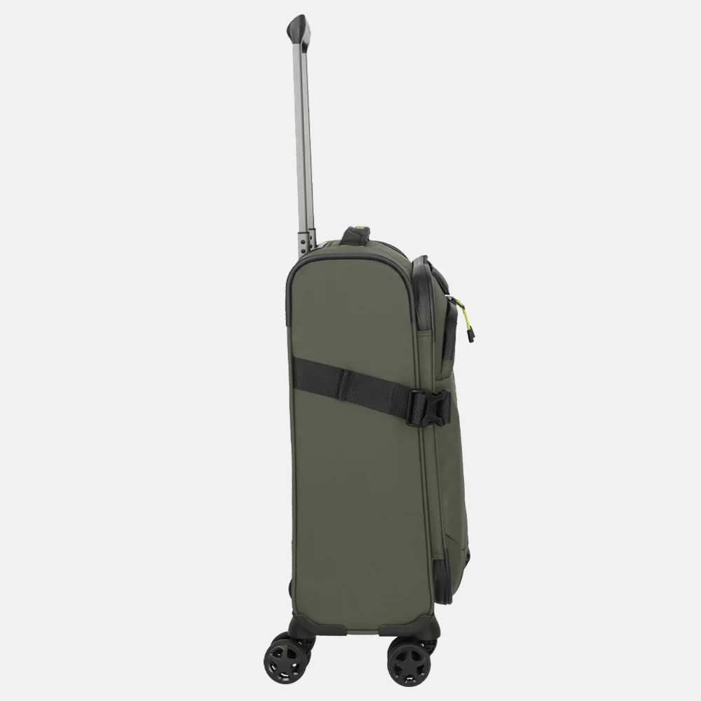 Travelite Briize handbagage koffer 55 cm khaki bij Duifhuizen