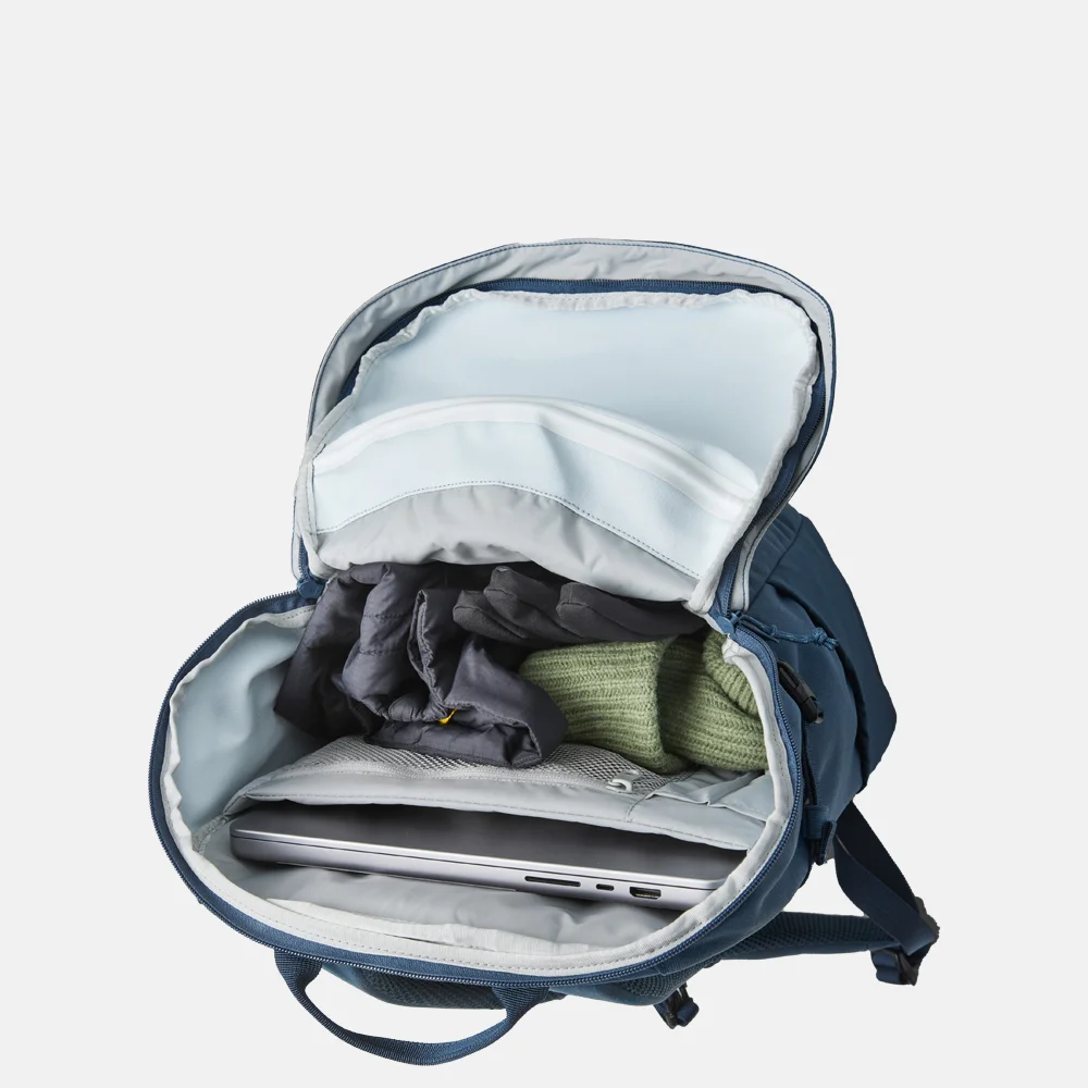 Fjallraven Ulvo rugzak 15 inch mountain blue bij Duifhuizen