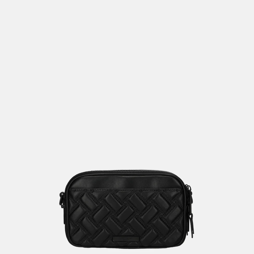 Kurt Geiger Camera Drench crossbody tas black bij Duifhuizen