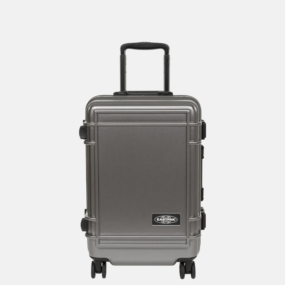 Eastpak Resist'R handbagage koffer 55 cm brushed metal bij Duifhuizen