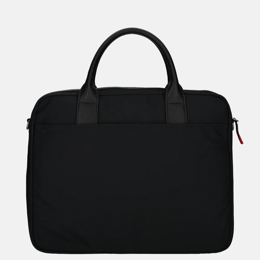 Tommy Hilfiger laptoptas BDS Black bij Duifhuizen