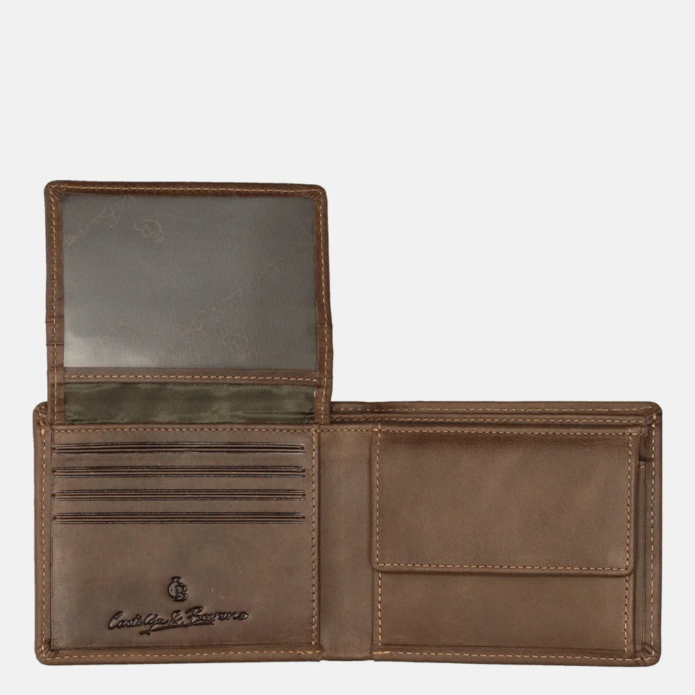 Castelijn en Beerens billfold brown bij Duifhuizen