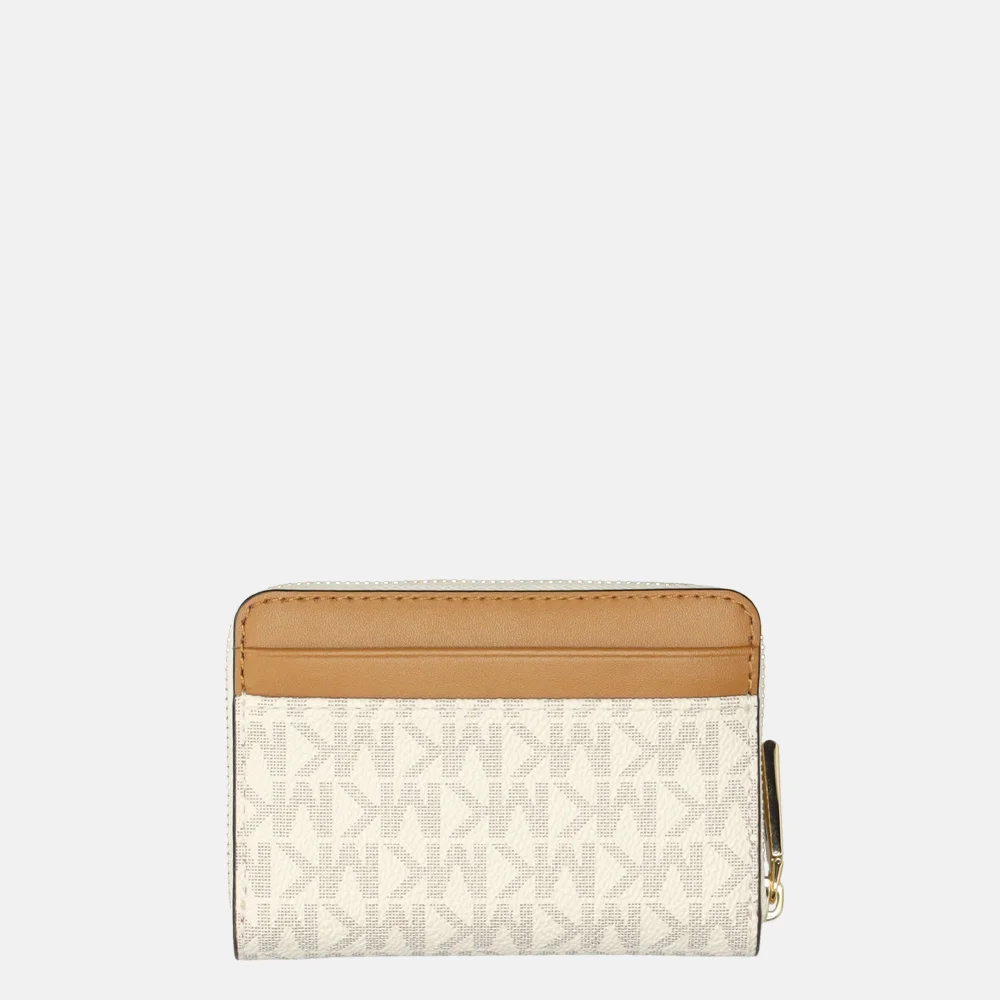 Michael Kors Jet Set portemonnee S vanilla/acorn bij Duifhuizen