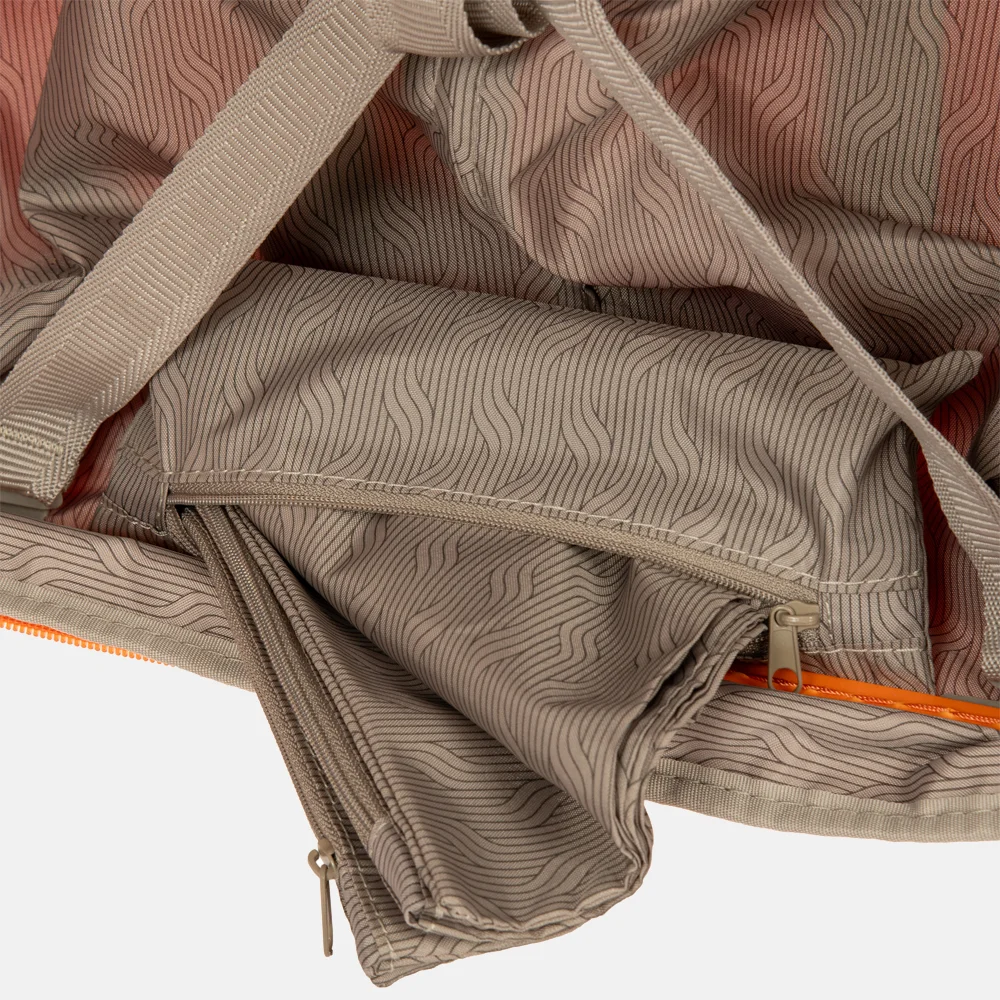 Bric's Ulisse Expandable handbagage koffer 55 cm orange bij Duifhuizen