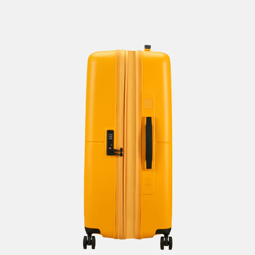 American Tourister Dashpop reiskoffer 77 cm golden yellow bij Duifhuizen