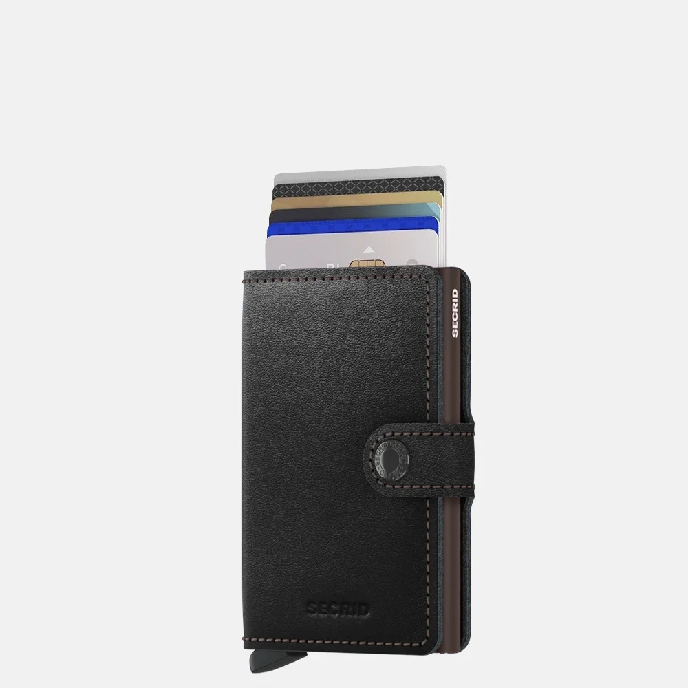 Secrid Miniwallet pasjeshouder original black-brown bij Duifhuizen