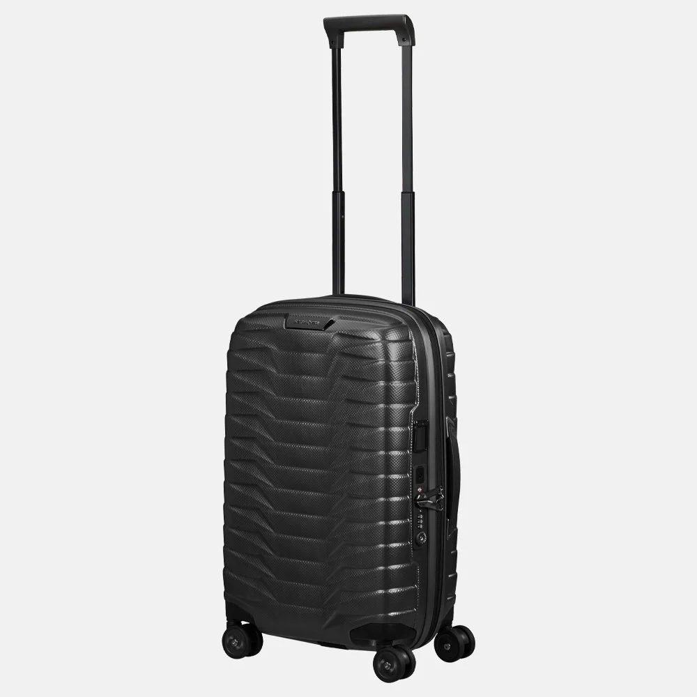 Samsonite Proxis expandable handbagage koffer 55 cm matt graphite bij Duifhuizen