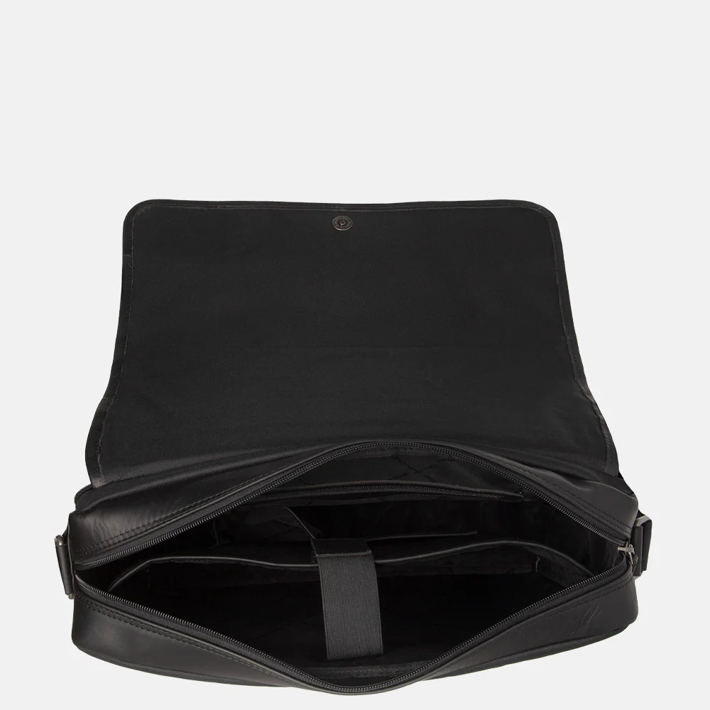 Chesterfield Narvik laptoptas 15 inch black bij Duifhuizen