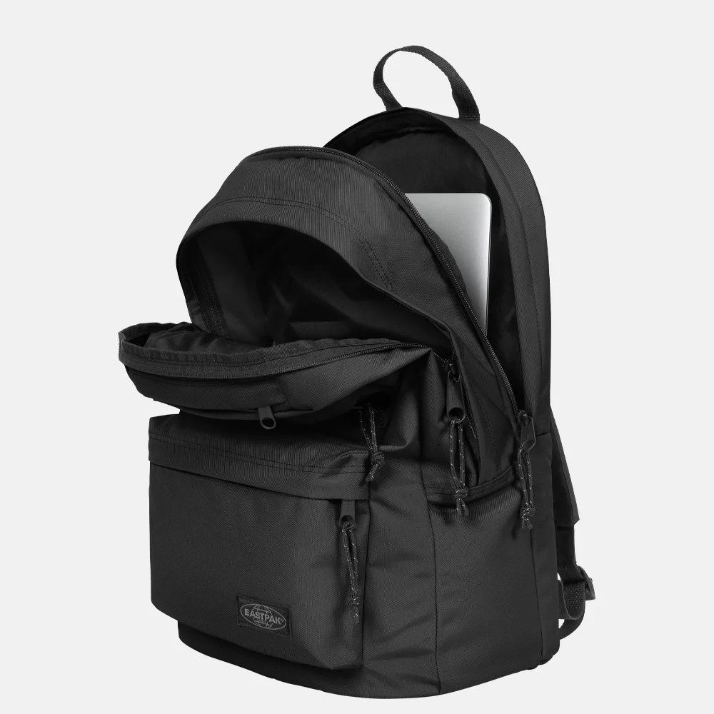 Eastpak Double Office laptoprugzak 17 inch black bij Duifhuizen