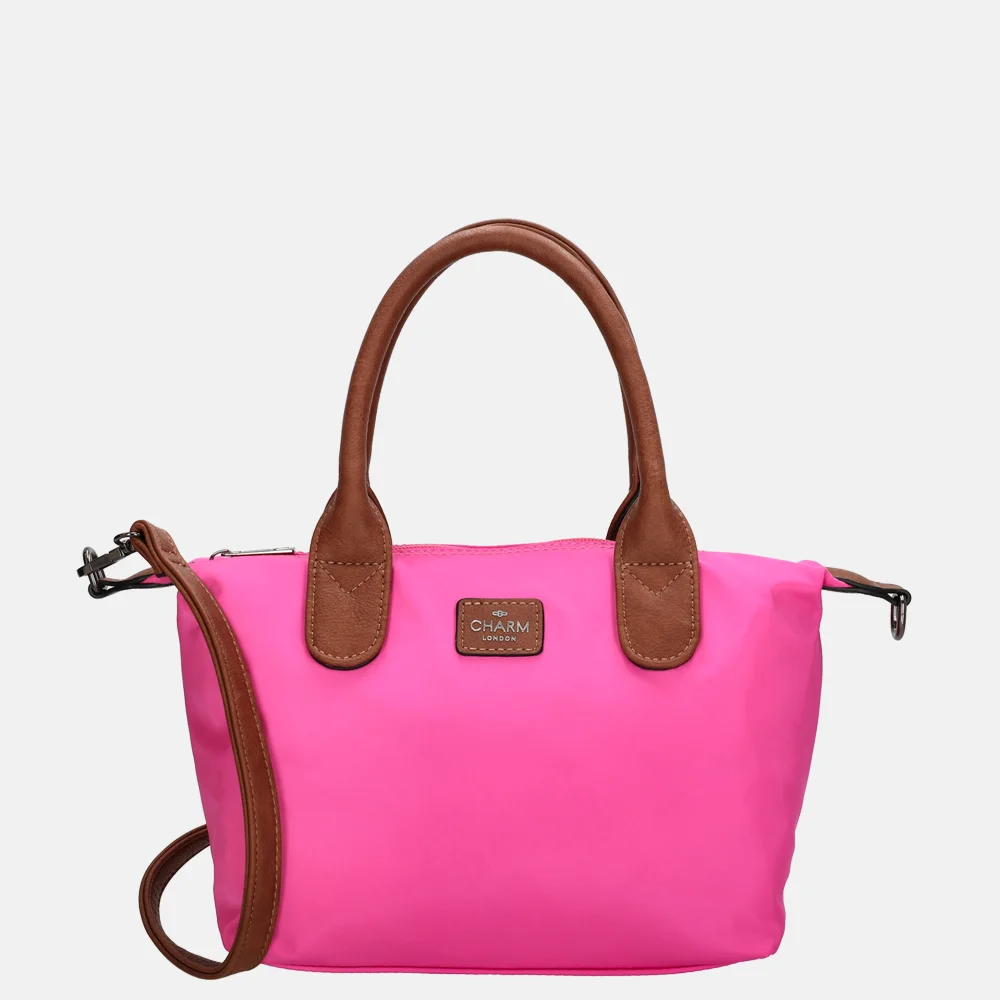 Charm London Buckingham handtas S fuchsia bij Duifhuizen