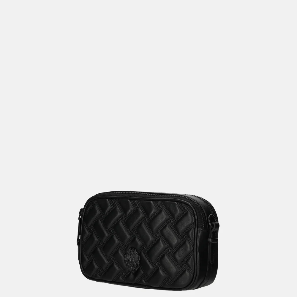 Kurt Geiger Camera Drench crossbody tas black bij Duifhuizen