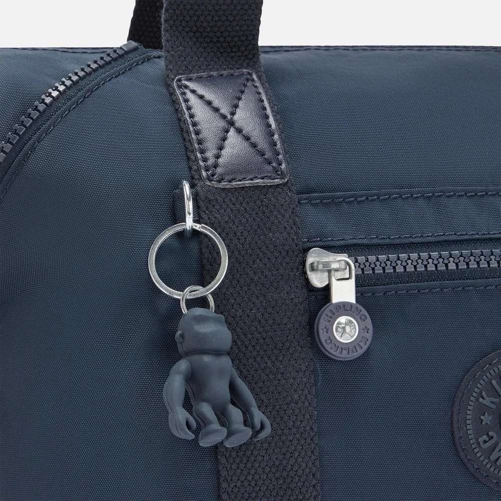 Kipling Art mini handtas blue bleu bij Duifhuizen