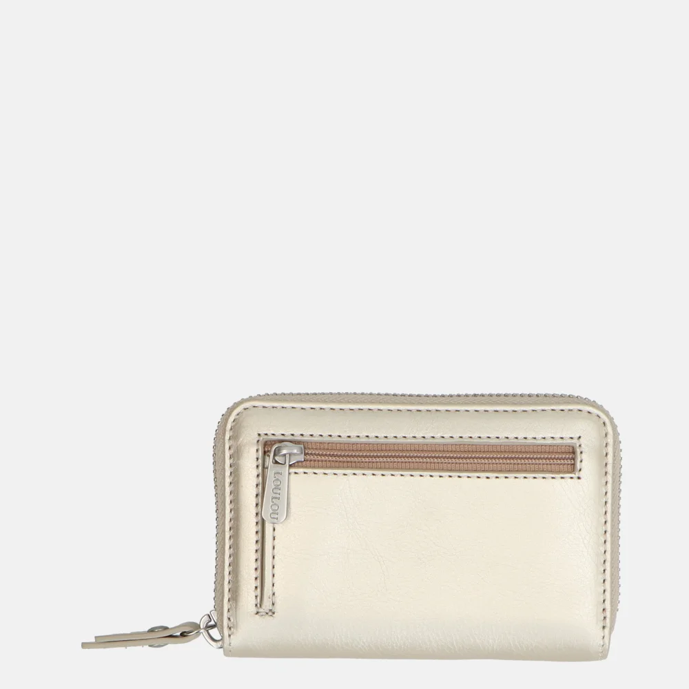 Loulou Essentiels Emilie portemonnee S light gold bij Duifhuizen