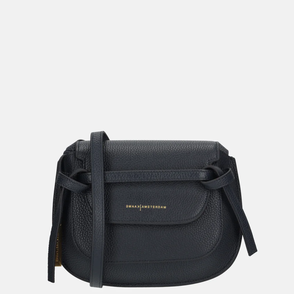 Smaak Amsterdam Clint crossbody tas navy bij Duifhuizen