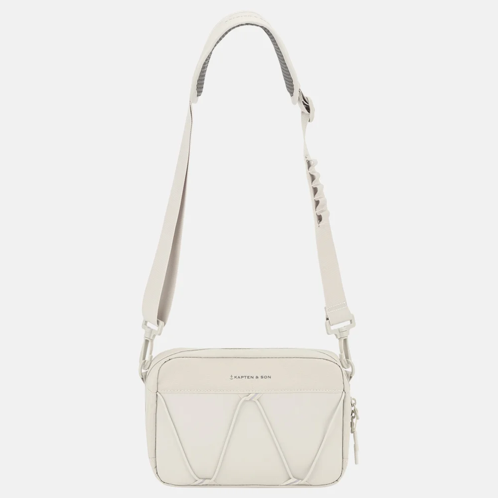 Kapten & Son Banff crossbody tas sandstone bij Duifhuizen