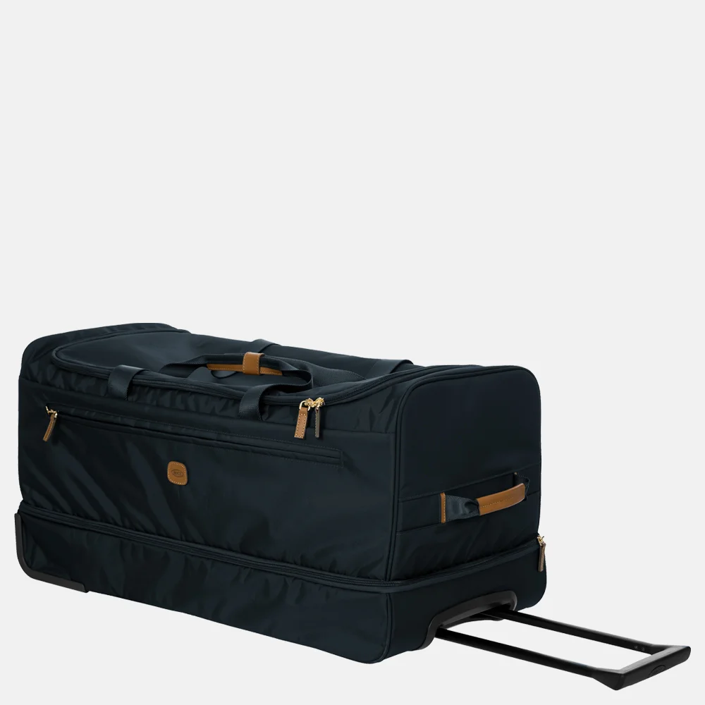 Bric's X-Travel Holdall reistas op wielen ocean blue bij Duifhuizen