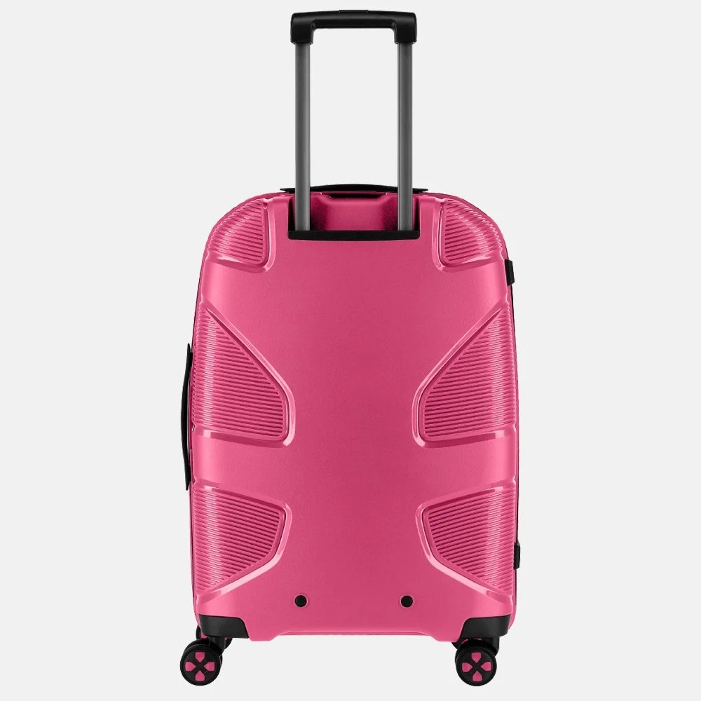 Impackt Spinner koffer 65 cm flora pink bij Duifhuizen