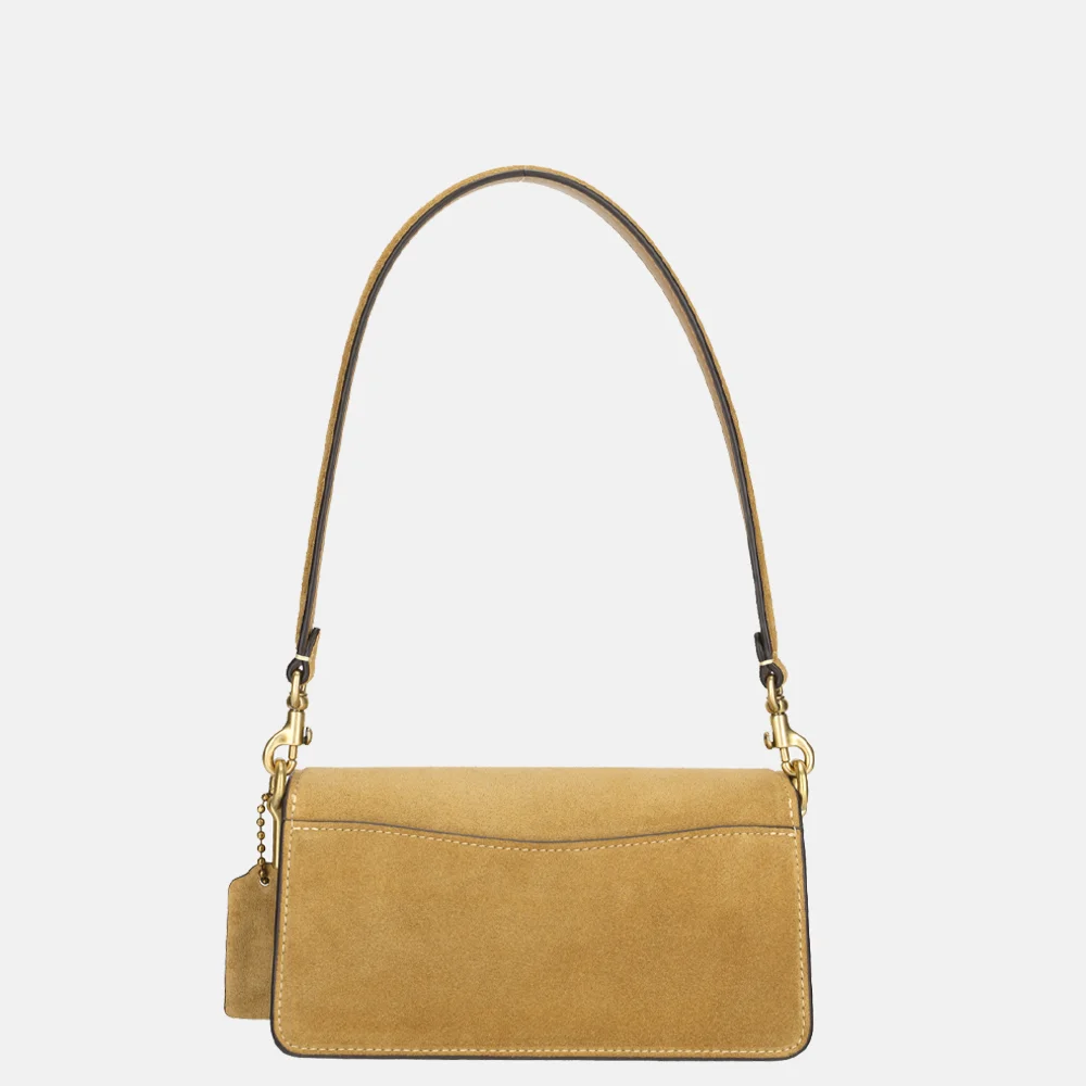 Coach Tabby schoudertas 20' suede sand bij Duifhuizen