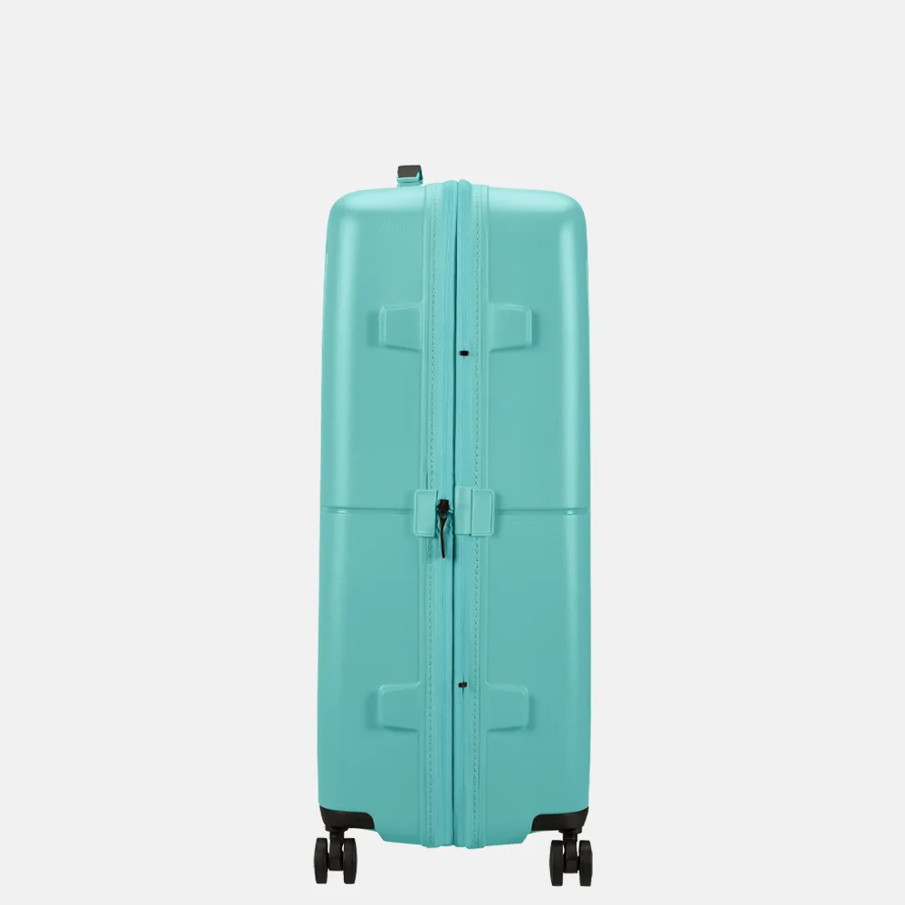 American Tourister Dashpop reiskoffer 77 cm aqua sky bij Duifhuizen