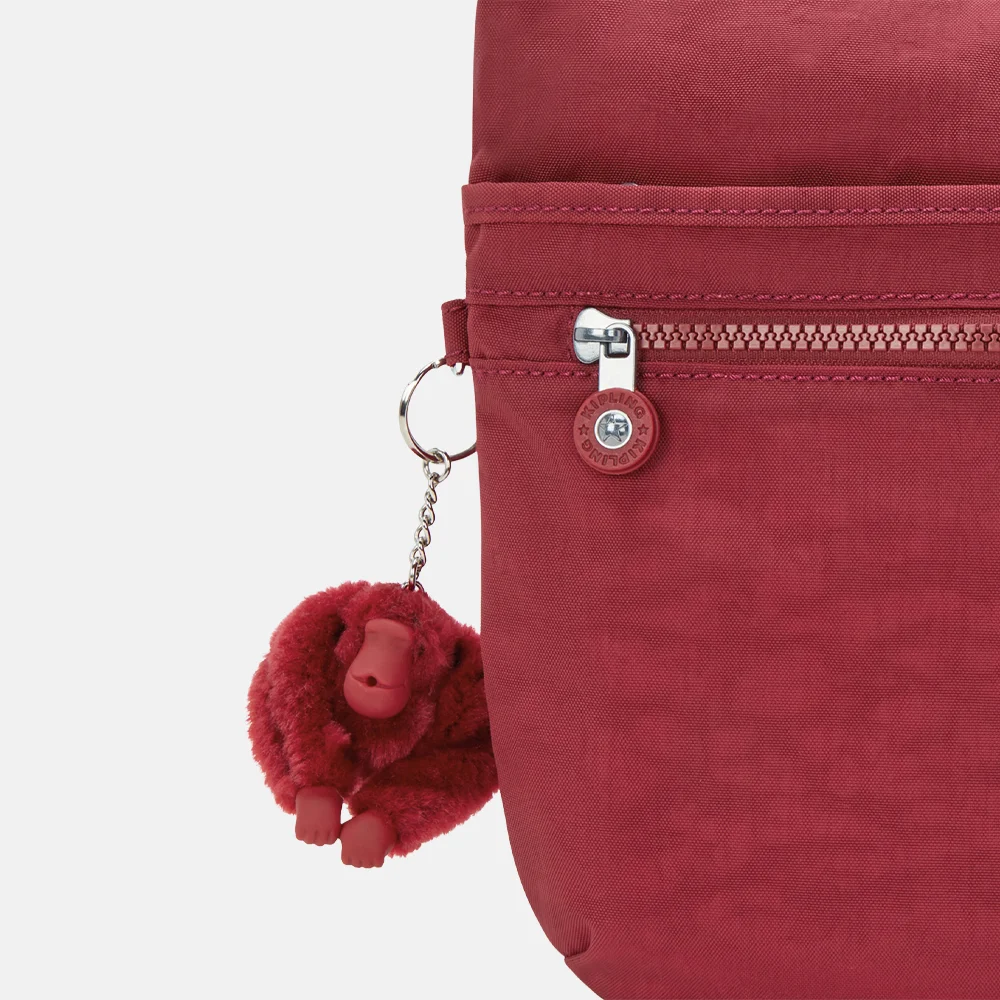 Kipling Arto crossbody tas funky red bij Duifhuizen