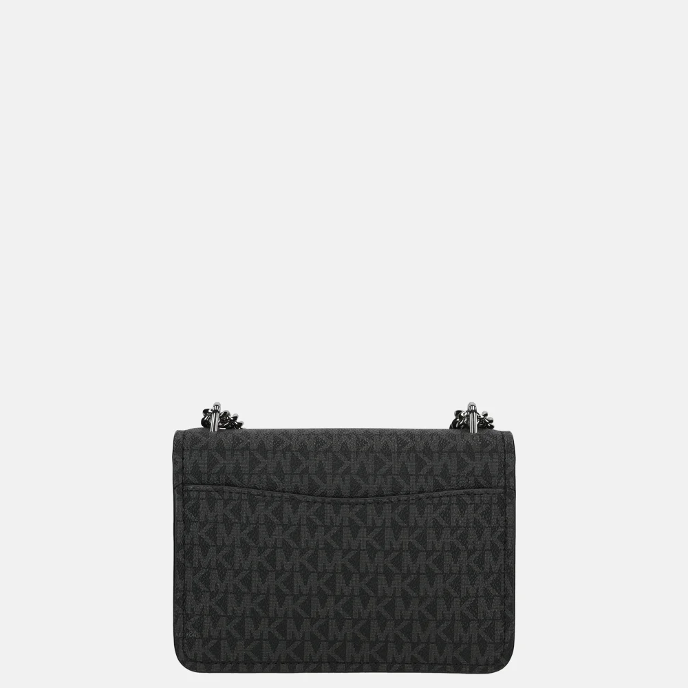 Michael Kors Claire crossbody tas S black bij Duifhuizen