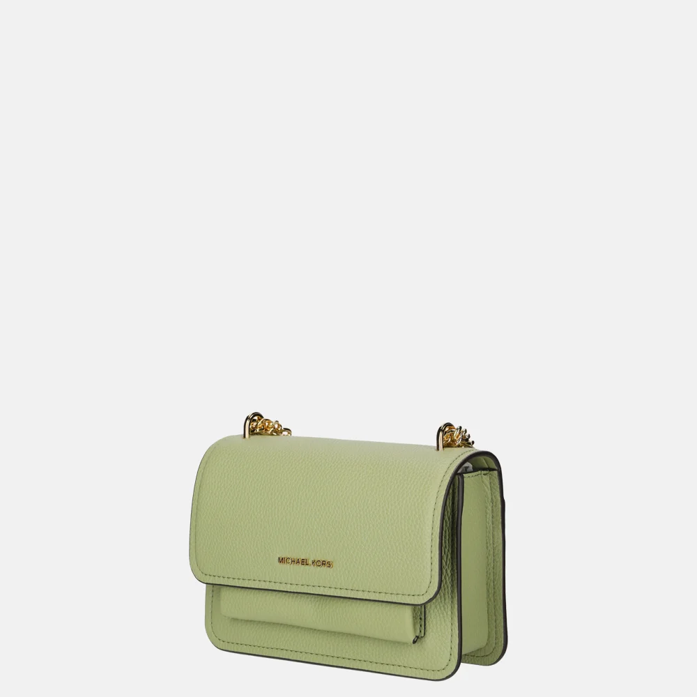 Michael Kors Claire crossbody S light sage bij Duifhuizen