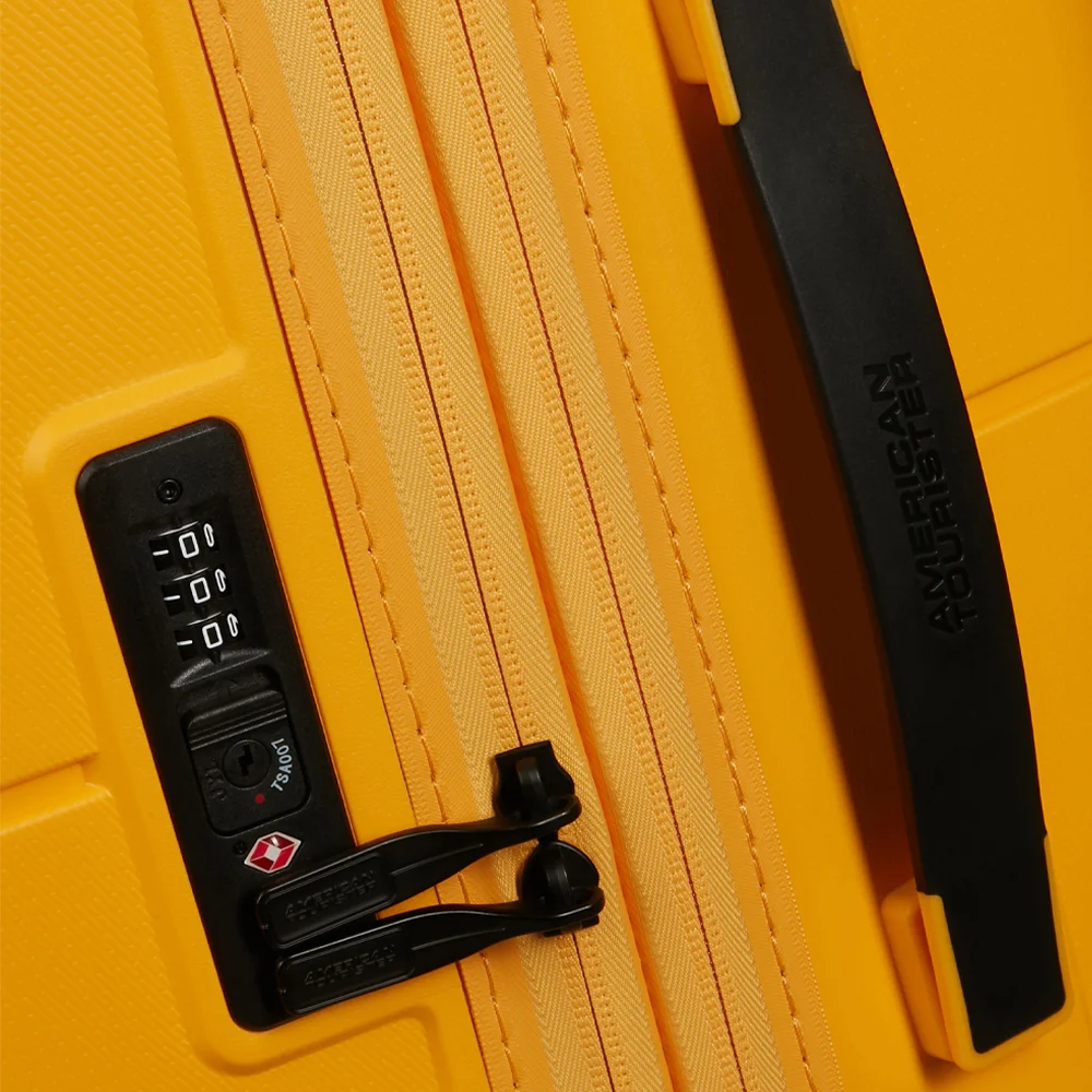 American Tourister Dashpop reiskoffer 67 cm golden yellow bij Duifhuizen