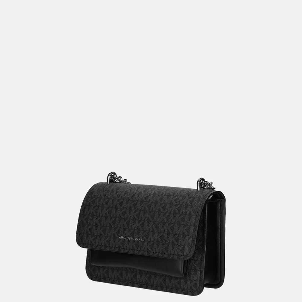 Michael Kors Claire crossbody tas S black bij Duifhuizen