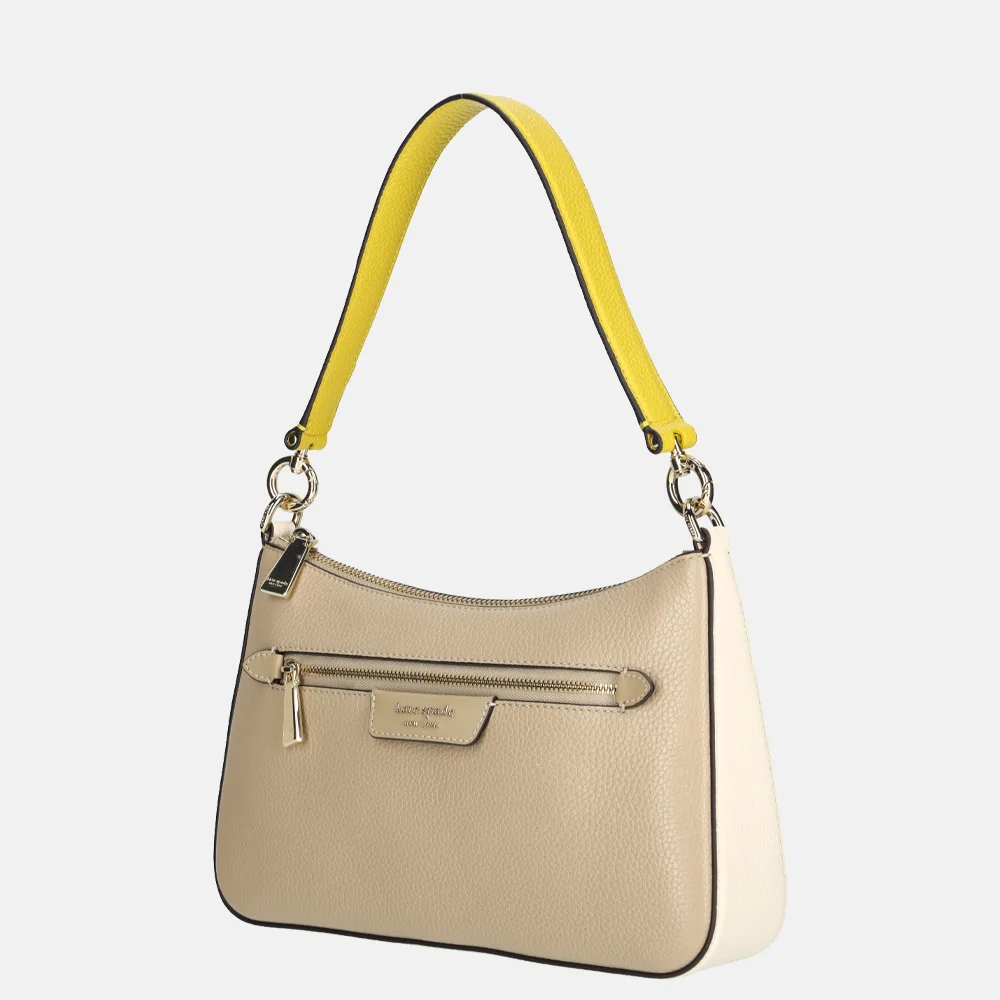 Kate Spade Hudson crossbody tas timeless taupe multi bij Duifhuizen