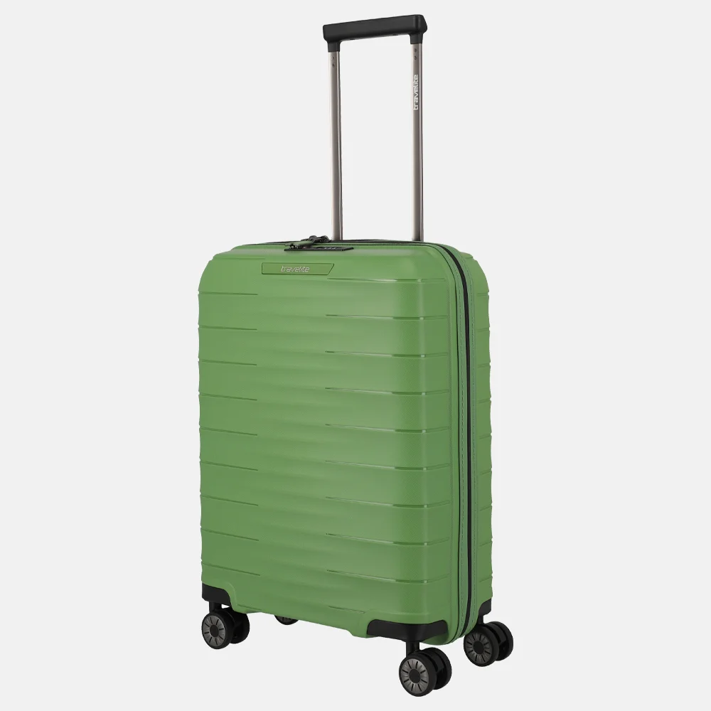 Travelite Mooby handbagage koffer 55 cm green bij Duifhuizen