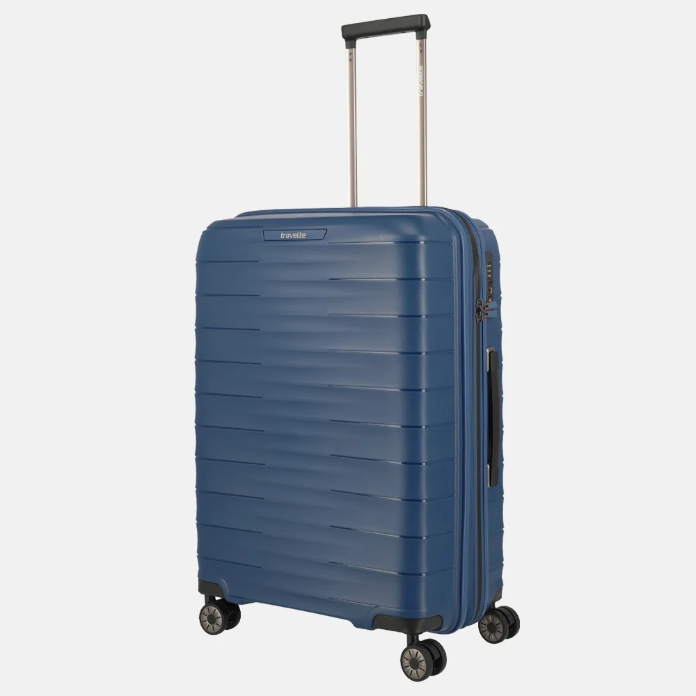 Travelite Mooby reiskoffer 67 cm blue bij Duifhuizen