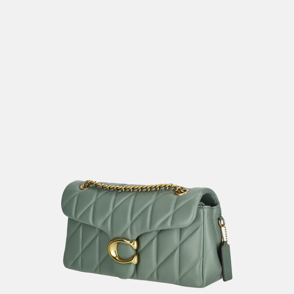 Coach Tabby Quilted schoudertas 26' sage bij Duifhuizen