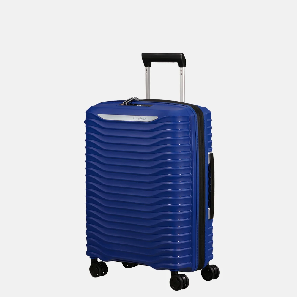 Samsonite Upscape handbagage koffer 55 cm expandable nautical blue bij Duifhuizen