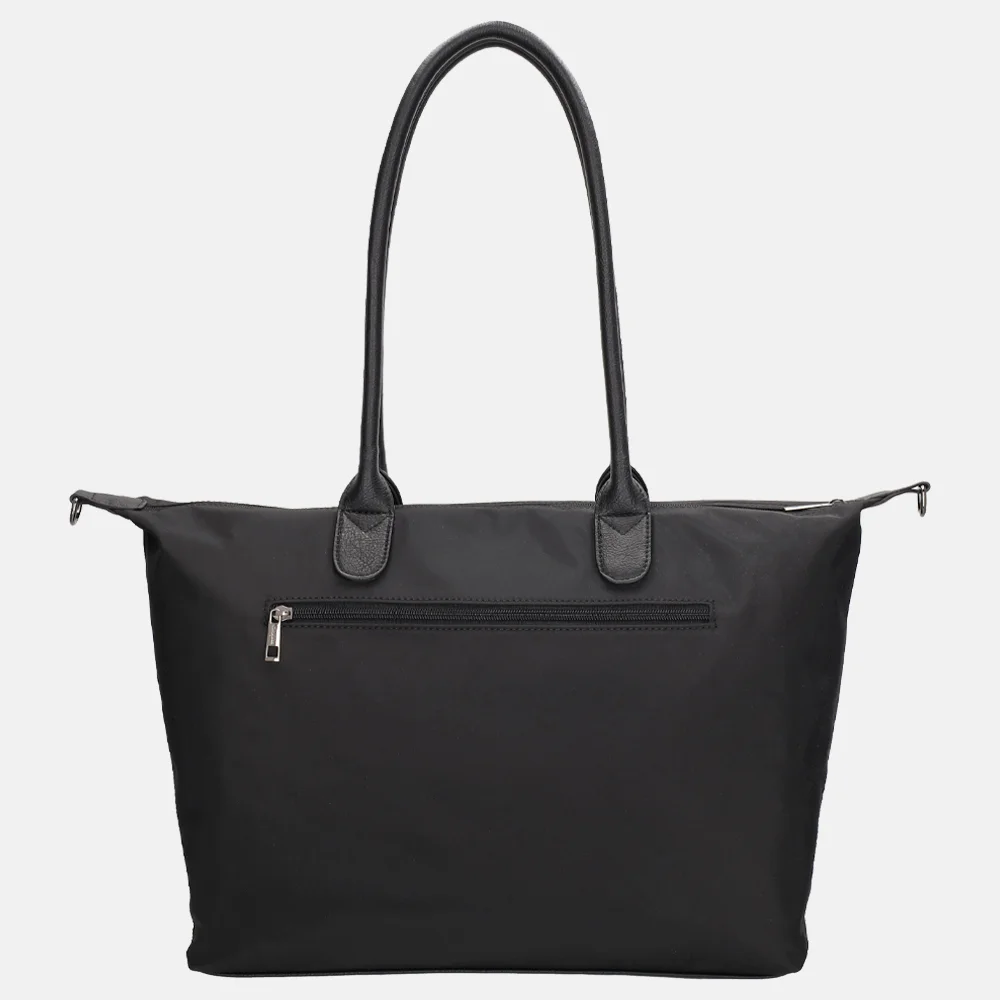 Charm London Buckingham mono shopper zwart bij Duifhuizen