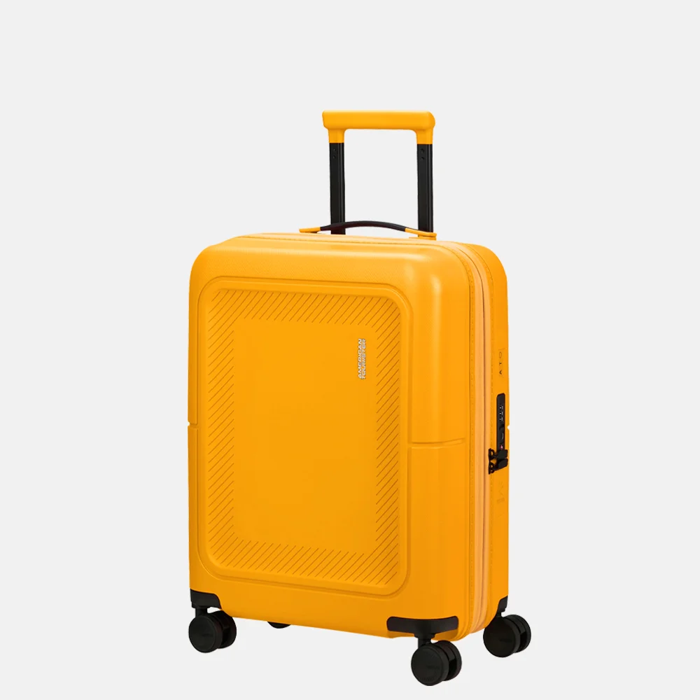 American Tourister Dashpop handbagage koffer 55 cm golden yellow bij Duifhuizen