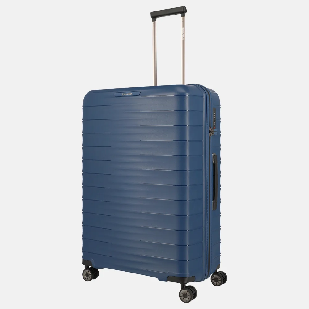 Travelite Mooby reiskoffer 77 cm blue bij Duifhuizen