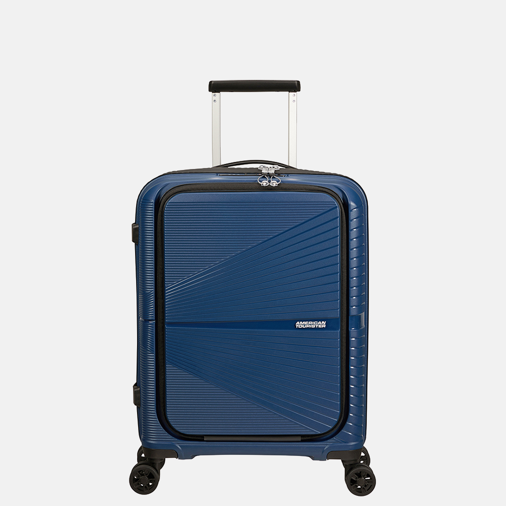 Wortel Vijandig Allergisch American Tourister Airconic handbagage koffer 55 cm midnight navy bij  Duifhuizen