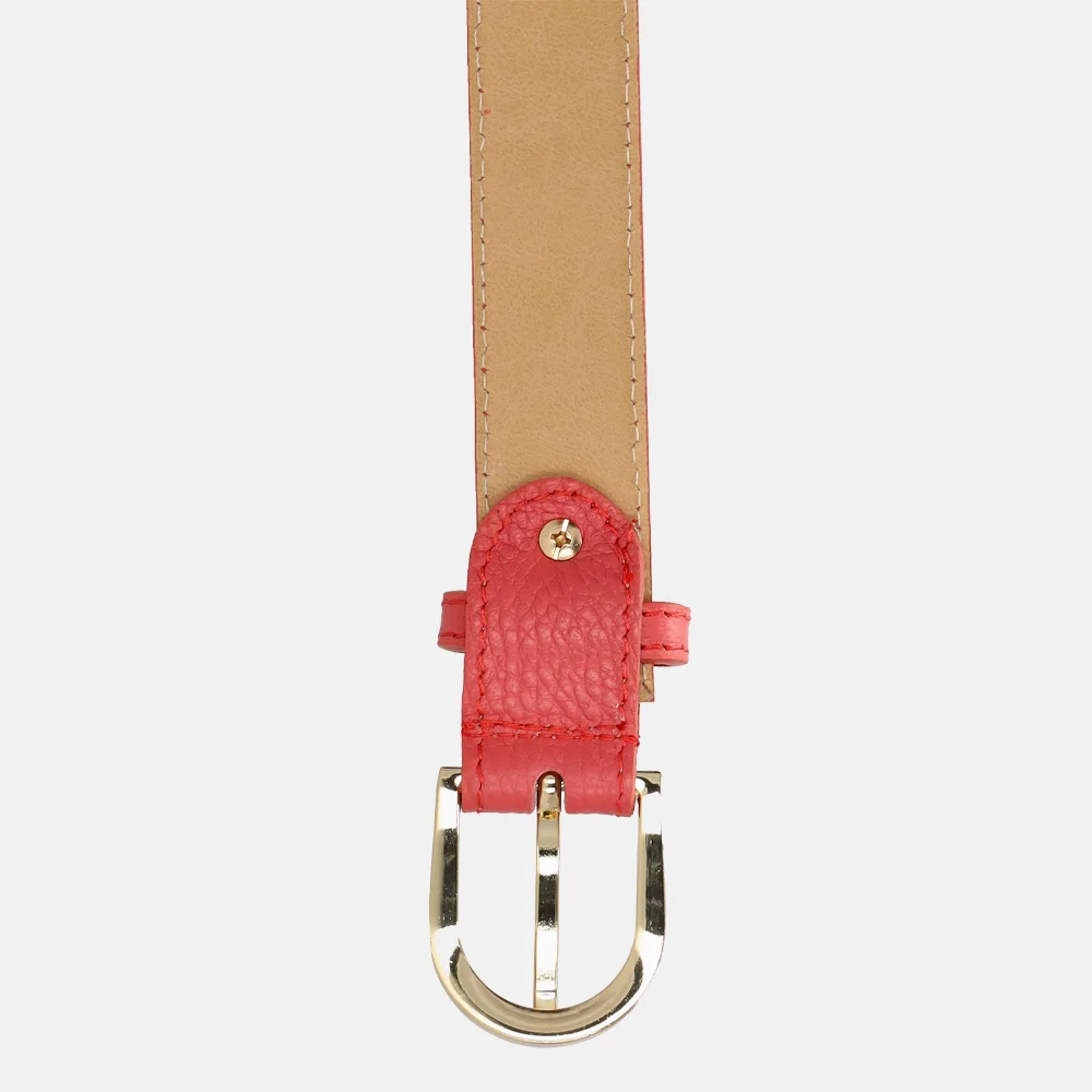 Charm London Anna Belt riem 2,5 cm fuchsia bij Duifhuizen