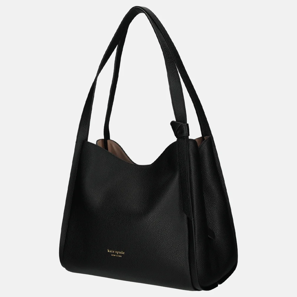 Kate Spade Knott buideltas L black bij Duifhuizen