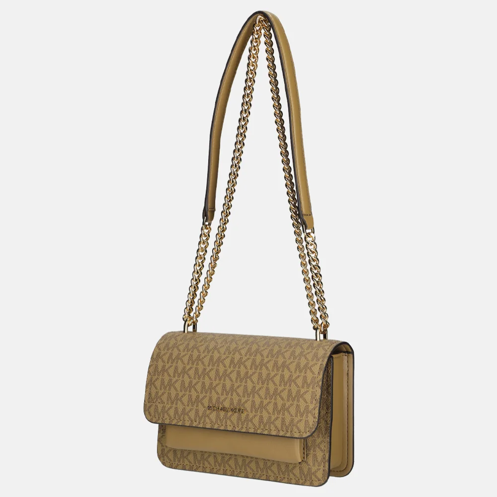 Michael Kors Claire crossbody tas S husk bij Duifhuizen