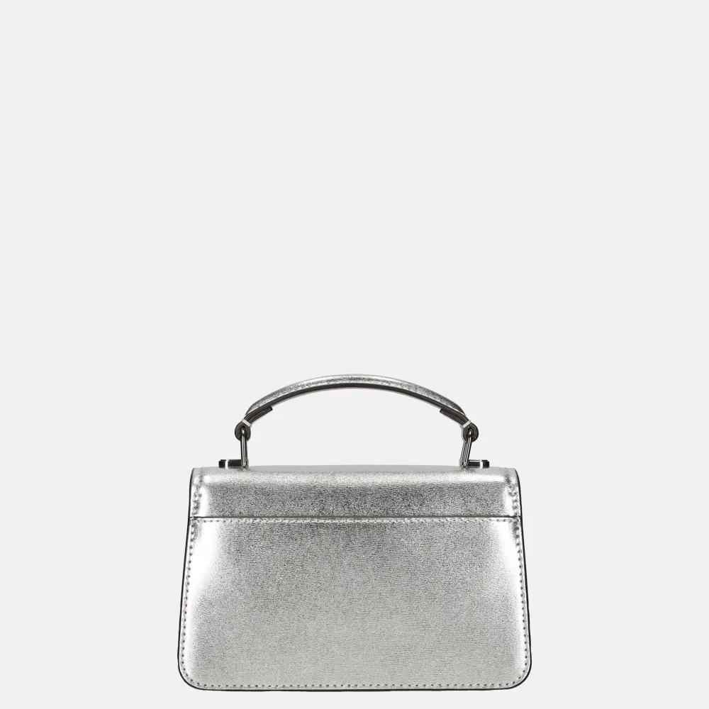 Michael Kors crossbody tas silver bij Duifhuizen