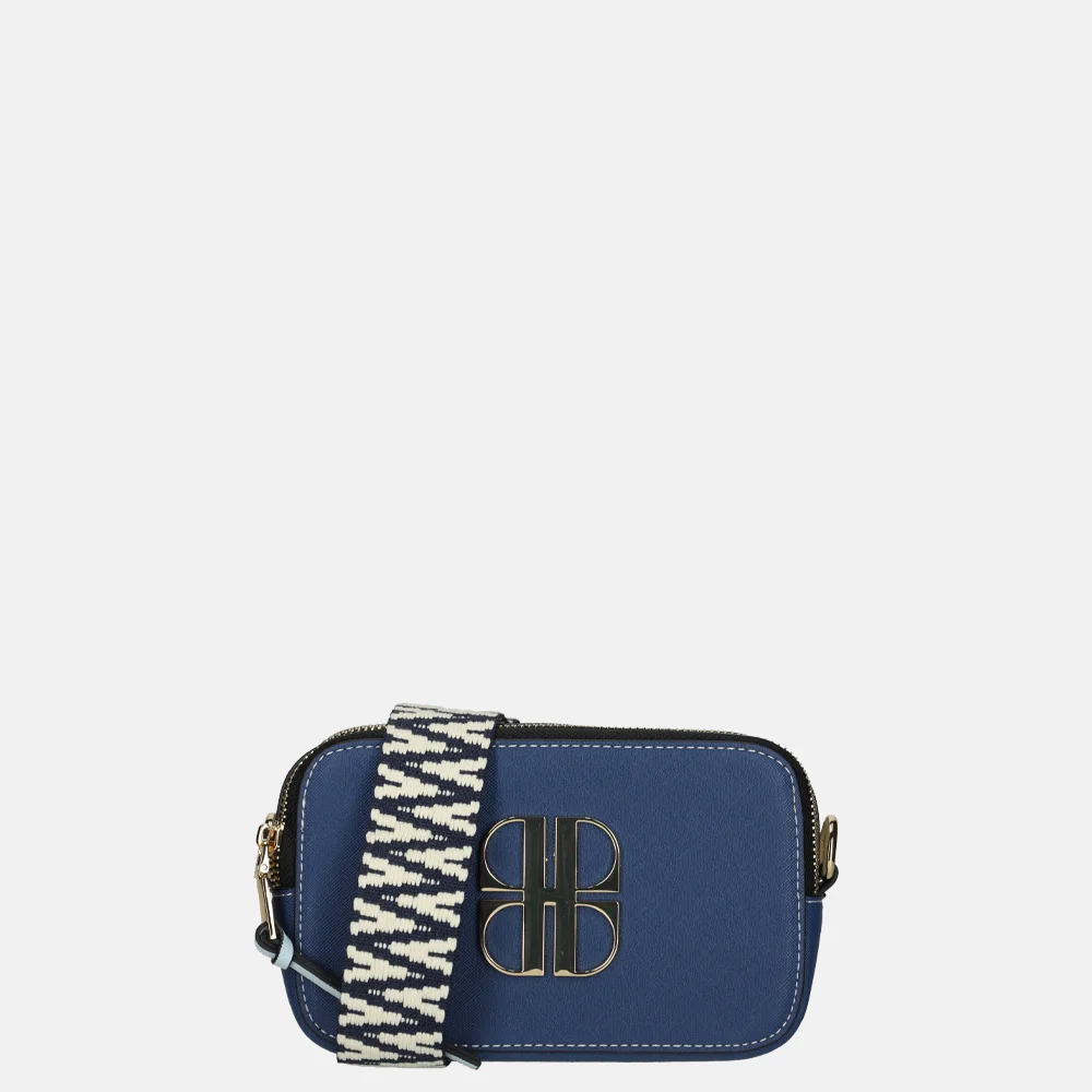 Laurent David crossbody tas multi blue bij Duifhuizen