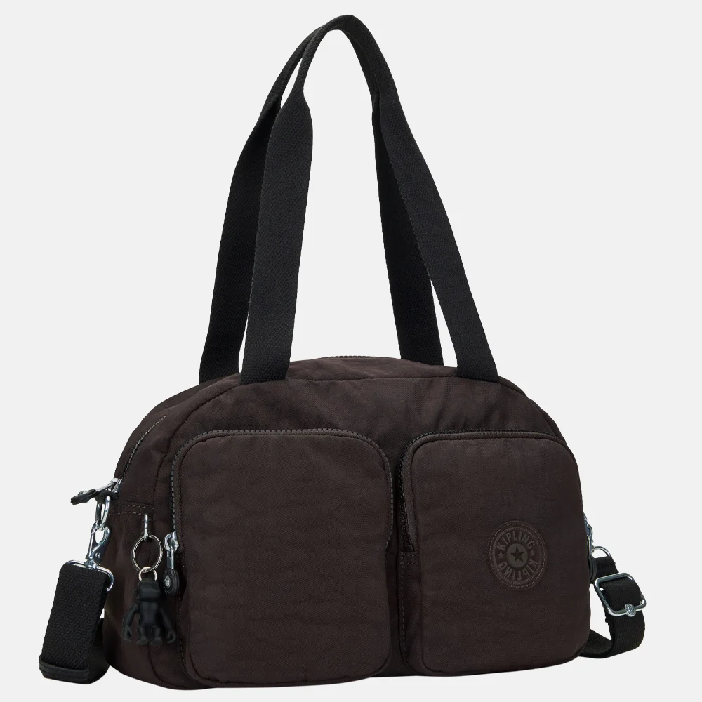 Kipling Cool Defea schoudertas nostalgic brown bij Duifhuizen