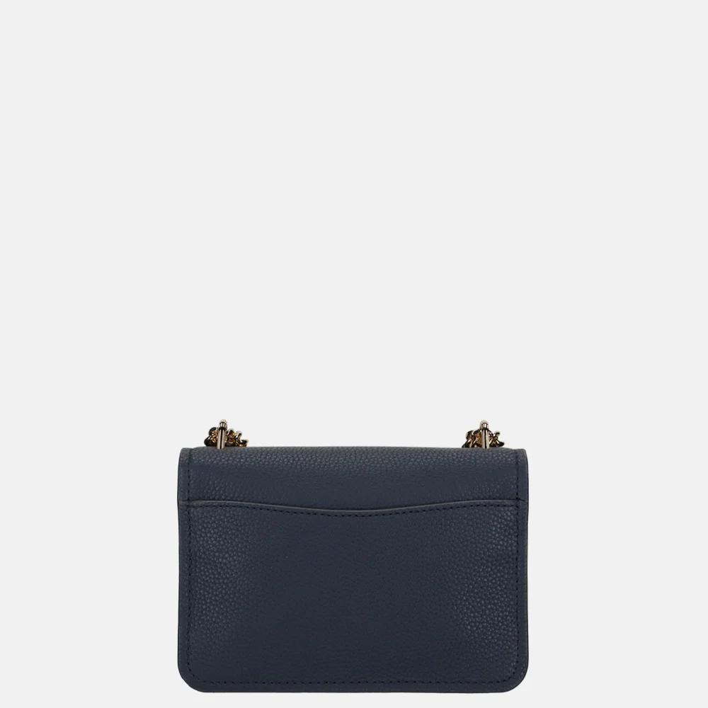 Michael Kors Claire crossbody tas S navy bij Duifhuizen