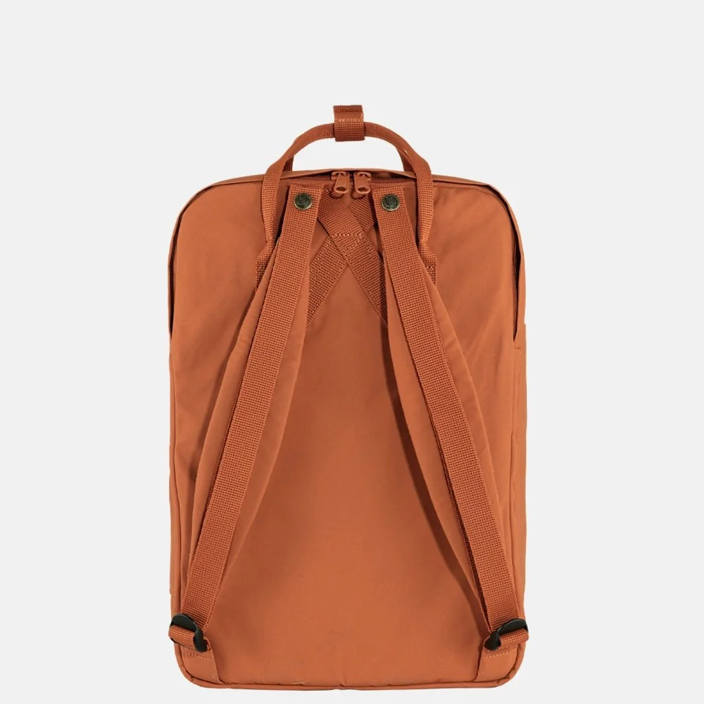 Fjallraven Kanken laptop rugzak 17 inch terracotta brown bij Duifhuizen