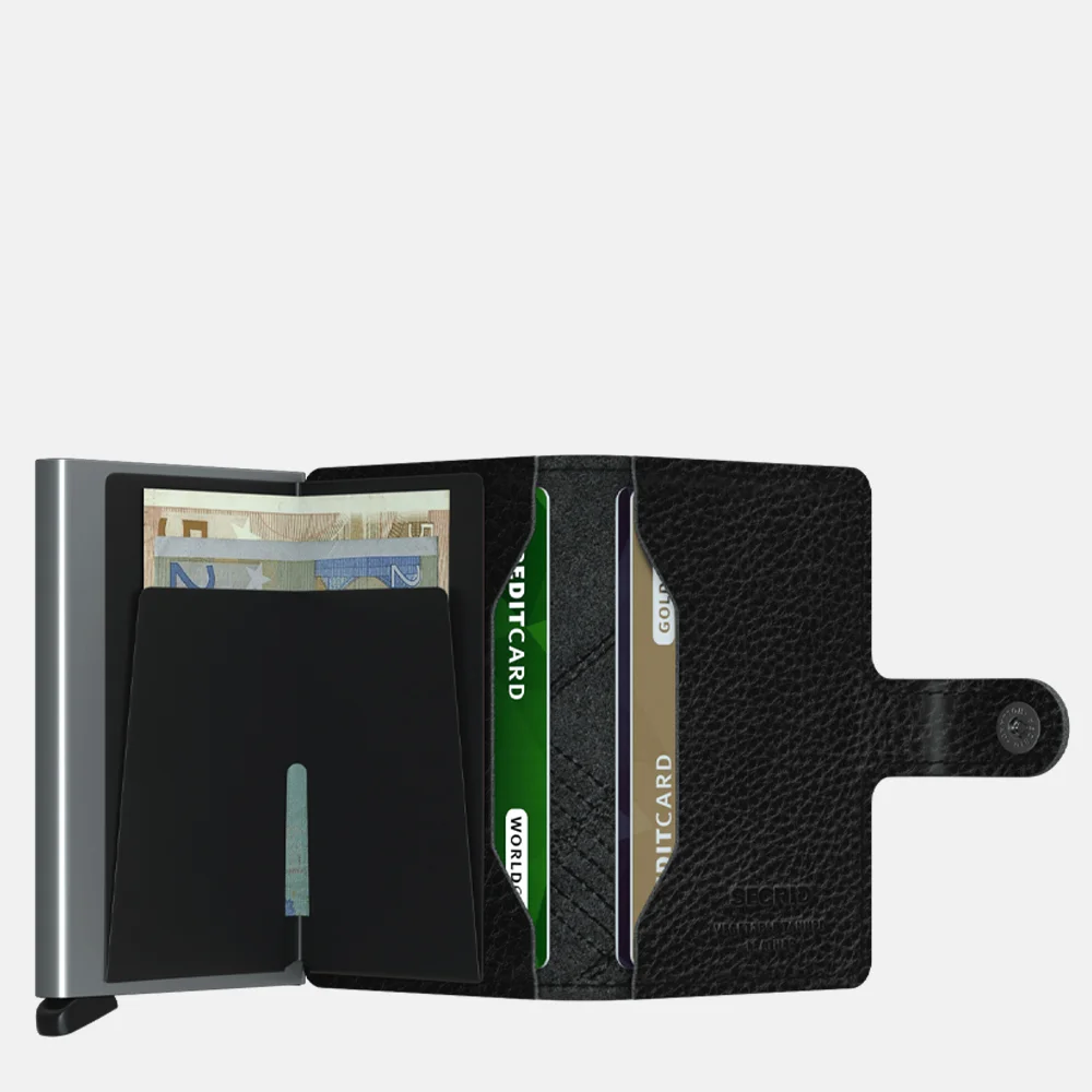 Secrid Miniwallet pasjeshouder stitch linea black bij Duifhuizen